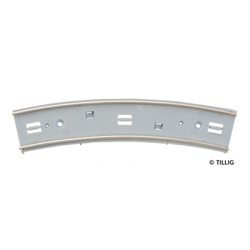 Tillig AKTION 87791 - Straßenbahn Gleis gebogen einspurig R250/15° - VPE 3 Stück Tillig AKTION 87791 - Straßenbahn Gleis gebogen einspurig R250/15° - VPE 3 Stück