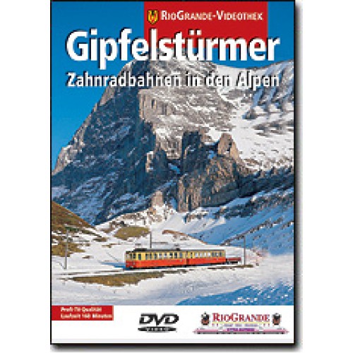 A/D/CH - Gipfelstürmer - Zahnradbahnen in den Alpen - DVD 170 Min.
